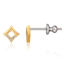 Limerencia Titan Ohrstecker für Damen Mädchen, G23 Implantat-Qualität Hypoallergen Medizinische Ohrringe, Nickelfrei Gesundheitsstecker für empfindliche Ohren (Stil N)