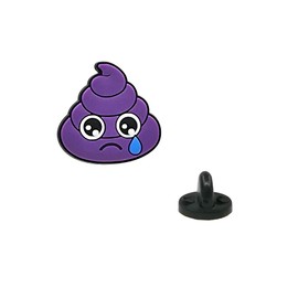 Poop Apparel Pin Badge Pin Lapel Pin Unisex Yazzle Dazzle Toilet Paper Toilet Brush Toilet Cleaner Bathroom Outhouse Porta Potty Proctologist Urologist Colorectal Digestion Stomach Sad
