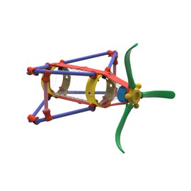 Oddy Inventions Aircraft Creative Building Kit - Eco-Friendly STEM Toy Set for Kids 6+