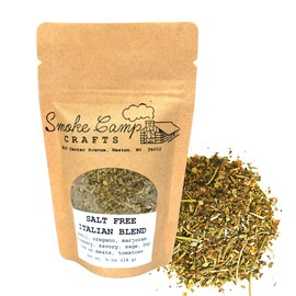 Smoke Camp Crafts Culinary Seasoning Blend - Italian Seasoning Blend, 1/2 oz (14 g) - Salt-Free Herb & Seasoning Blends Made in West Virginia