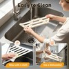 Volminex Sink Corner Drying Rack - Foldable Triangular Sink Sponge