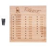 Farkle Dice Tray Improve Math Skills Wooden Classic Dice Game