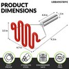 Urbanstrive Non-Scratch Silicone Potato Masher Kitchen Tool, Potatoes Masher Potato