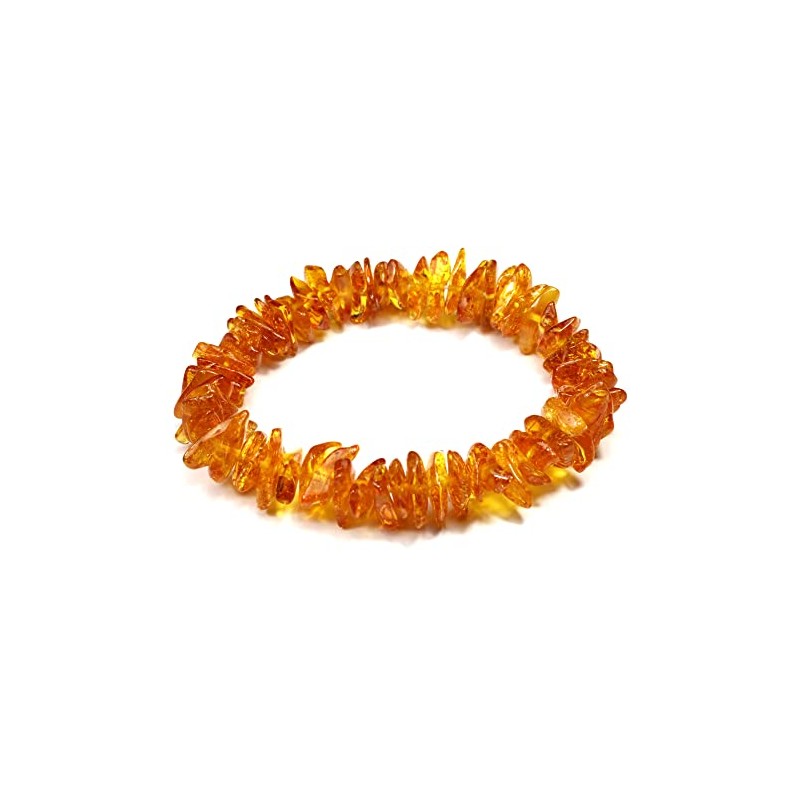 Amber Chip Bracelet