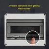 Breaker Box, 18 Way Distribution Protection Box IP65 Waterproof Clear
