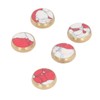 5Pcs Trumpet Finger Buttons Valve Caps Cover Replacement Maintenance Accessories