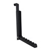 Relaxdays Folding Hook for 6 Hangers, Metal and Wood, Hooks