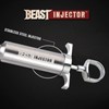 Grill Beast - 304 Stainless Steel Meat Injector Kit with