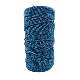 Twine by Design #36 3-Strand Twisted Rosary Twine - Excellent Quality Twine for Crafts, DIY Projects, Rosaries (Blessed Blue)