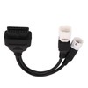 3pin 4pin Motorcycles OBD OBD2 Adapter Cable Easy Fault Detection