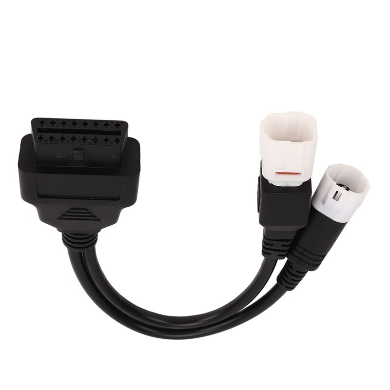 3pin 4pin Motorcycles OBD OBD2 Adapter Cable Easy Fault Detection