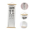 Alipis Visual Testing Chart Eye Chart for Family Vision Exams