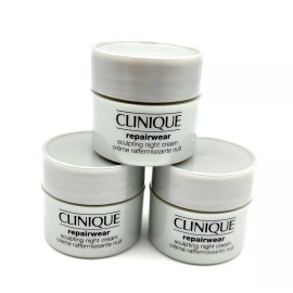 Clinique 3 x  Clinique Repairwear Sculpting Night Cream ~  15 ml*3=45ml/1.5 oz total