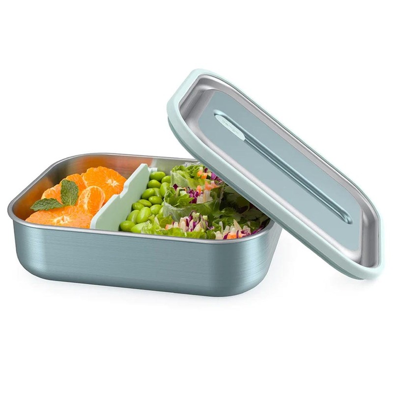 Bentgo Microwavable Stainless Steel Leak-proof Lunch Box 1200ml, Aqua