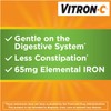 Vitron-C Iron Supplement Plus Vitamin C Coated Tablets 60 ct