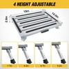 Nilight RV Step Stool Aluminum Folding Platform Steps 19x14.5 RV