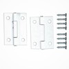 WAKI Thin Color Hinge, 1.3 inches (32 mm), White