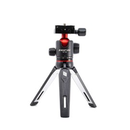 Beastgrip BT50 Mini Tripod with 1/4-20 Screw Quick Release Plate, Compact, Black