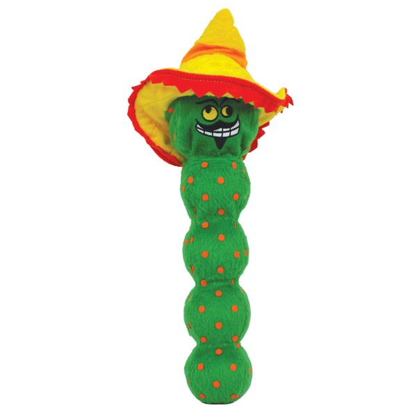MIGHTY VIP Products Tequila Worm Toys for Dogs, Green