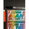 6 Piece Gay Prank Joke Bumper Stickers Decals 3x5” Kit