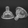 Baby Nipple Liquid Silicone Infant Pacifier Soft Wide Caliber Teat