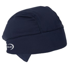 E.COOLINE Powercool SX3 Bandana One Size blau - Performance Bandana - Körperkühlung bei Arbeit oder Sommerhitze - Kopfbedeckung mit Kühlung - kühlendes Bandana - waschbar - Made in Germany