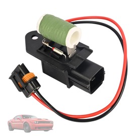 Magimaker 68050128AA Radiator Fan Blower Motor Relay Resistor Compatible with Dodge Charger Challenger 2009-2021 & Chrysler 300 2009-2021 Engine Cooling Fan Motor Wiring Harness