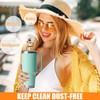 XANGNIER Cute Silicone Straw Cover Cap for YETI Cup,6 Pcs
