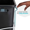 Home Zone Living 15.3 Gallon Pull Out Under Cabinet Trash
