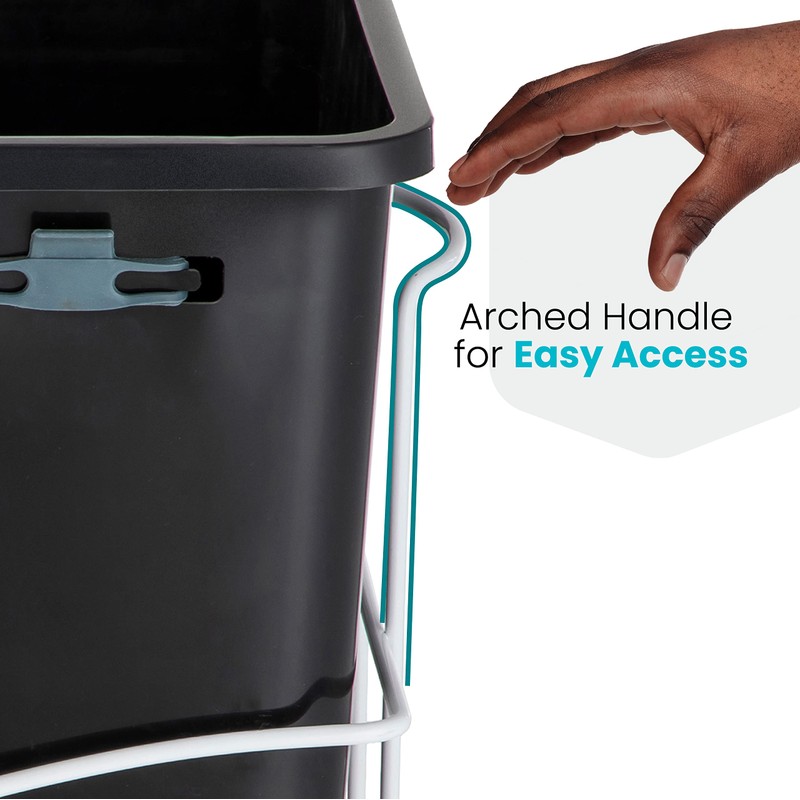 Home Zone Living 15.3 Gallon Pull Out Under Cabinet Trash