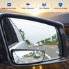 Polcatay 2 PCS Car Rear View Blind Spot Mirror, HD