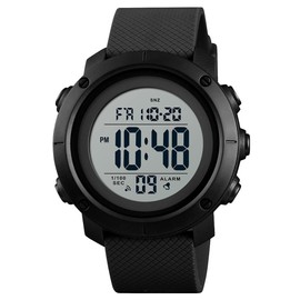 findtime Military Watch Men's Digital Watch Outdoor Sports Watch Tactical Watch Military 5 ATM Waterproof Stopwatch Sport Men Boys Watch 12/24H Alarm Clock Alarm LED Calendar Countdown Chronograph