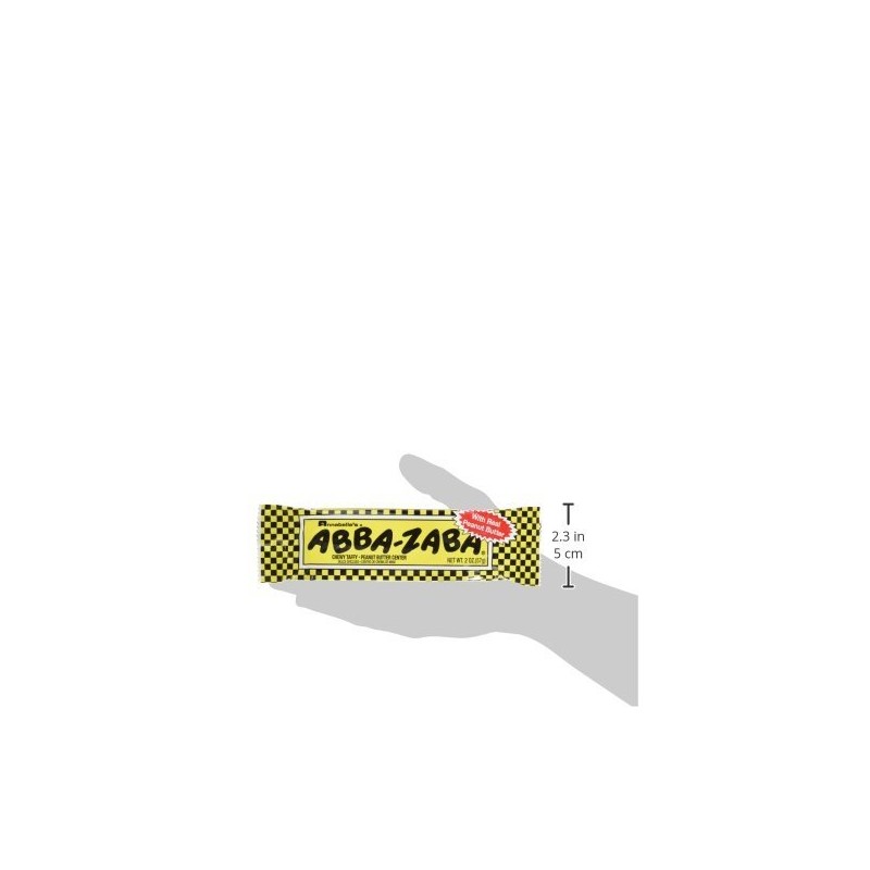 Abba Zaba Candy Bars (Pack of 12) By CandyLab