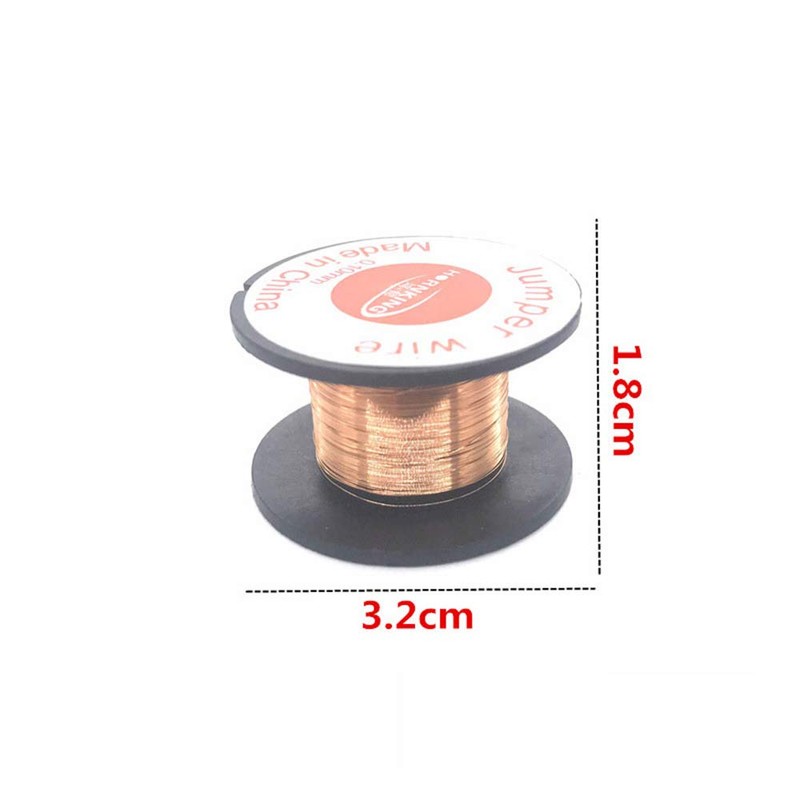 5Pcs Enameled Copper Wire Magnet Winding Wire 0.1mm Thickness 10m