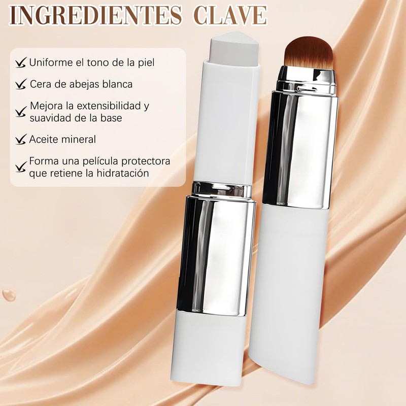 2025 Nuevo 2-in-1 Foundation Stick Full Coverage, Cover Cream Stick