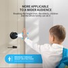 Keyless Entry Door Lock,Keypad with Code & Palm Vein Recognition