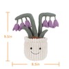 Apricot Lamb Cute Toys Plush Potted Purple Lily Perfect Stuffed
