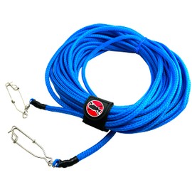 Diamond Braid Polypropylene Float Line 1/4" for Spearfishing and Water Sports by Spearfishing World (Blue, 60ft)