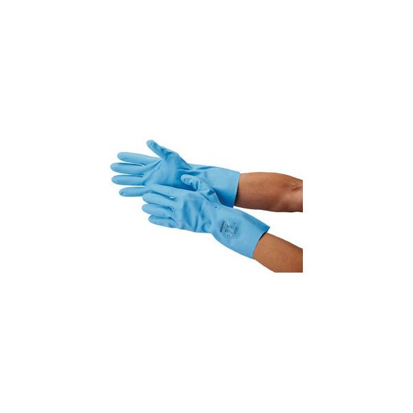 samitekku Oil and Solvent Resistant Gloves "samitekku GB – F – 06" Large Blue 4492 