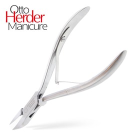 Otto Herder Manicure Nail Clippers for Hard Toenails 13 cm, for Thick and Deeply Ingrown Toenails and Fingernails