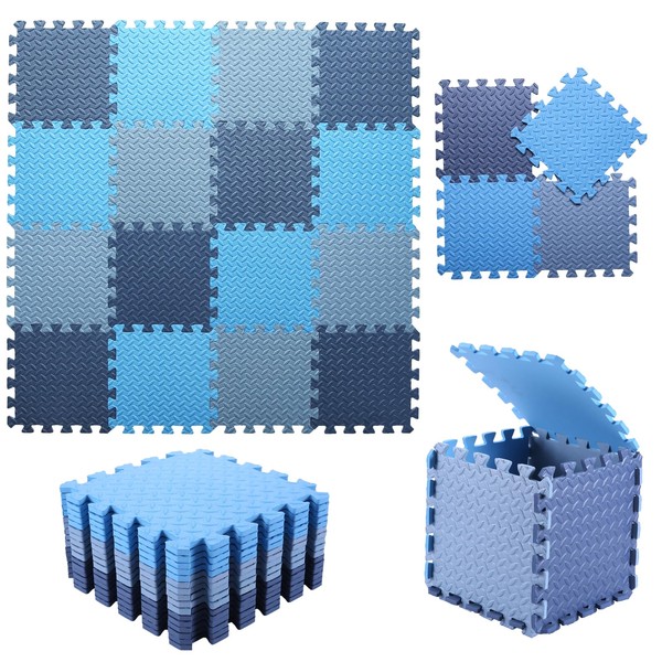 Foam Play Mat for Baby, 0.4 Inch Thick Foam Interlocking