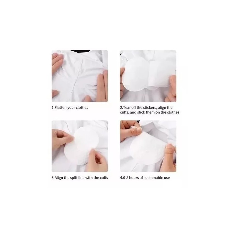 Hanel 10 Almohadillas Protector Para Sudor De Axilas Anti Manchas