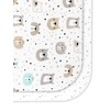 FlyIdeas Fitted Sheet for Bedside Cot 90 x 55 cm,