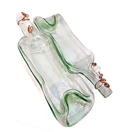 Ergonomic Appetizer Plate Slumped Glass Bottles Ceramic Beads