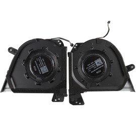 Replacement New CPU+GPU Cooling Fan for ASUS ROG Zephyrus G16 (2023) GU603V GU603VI GU603VU GU603VV Series, P/N: FQAX DFSCL42P06593E 13NR0BL0T07011, FQAY DFSCL42P06593E 13NR08BL0T06111 DC5V