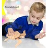 Puzzled 3D Puzzle Green Turtle Wood Craft Construction Model Kit,