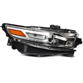 Headlight Assembly Fit 2013-2014 For Ford Taurus Gray Gray Housing Clear Lens Passenger Side FO2503310DG1Z-13008-A