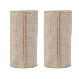 Comfort Elastic Bandage Wrap (4" 2 Pack) – Single Hook & Loop Closure – NexSkin Premium Cotton, Latex-Free Compression Wrap – Soft, Hypoallergenic & Reusable Support for Waist, Legs, Elbow & Knee