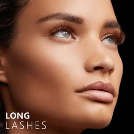 Brown Mascara For Eyelashes Mascara Eye Lash, Waterproof, Flake & Smudge Resistant, Cruelty-Free, Nourishing Formula (Brown)