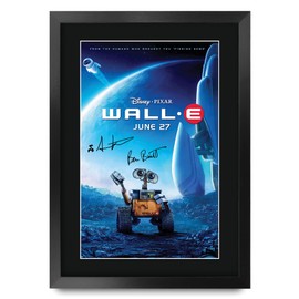 HWC Trading Wall-E 16 x 12 inch Framed Gifts Printed Poster Signed Autograph Picture for Movie Memorabilia Fans - 16" x 12" Framed